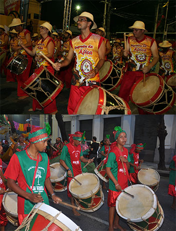 Fundação do Maracatu Nação Aurora Africana e Fundação do Maracatu Nação Rosa Vermelha